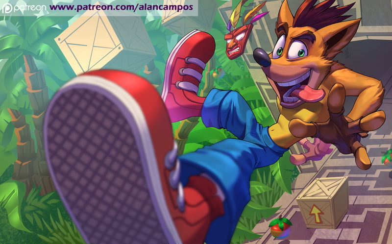 1080P, Crash Bandicoot, Crash Bandicoot (Character), Video Game