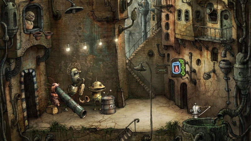 Video Game, Machinarium, 1080P, Puzzle