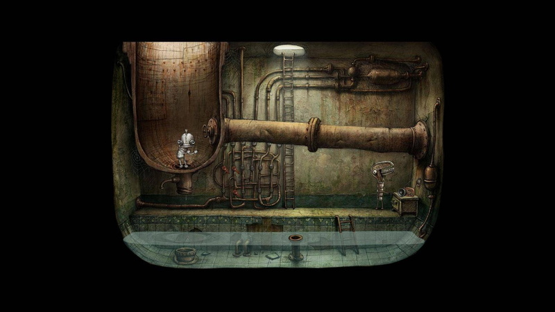 1080P, puzzle, machinarium, family, point and click, adventure, steampunk, robot, graphic, sci fi
