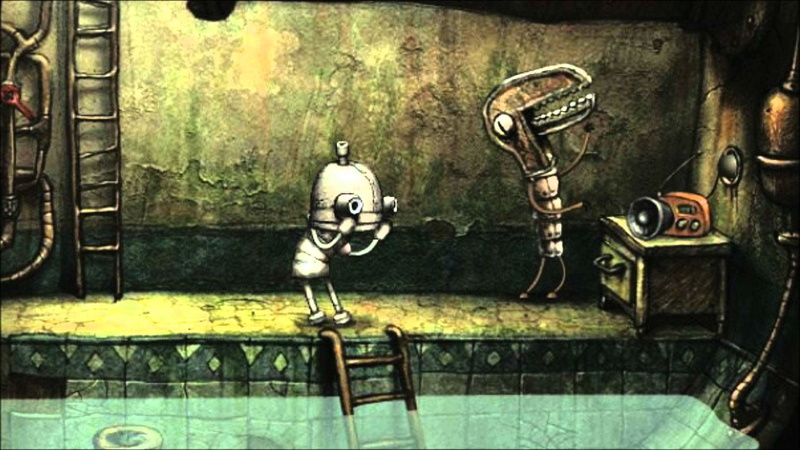 graphic, robot, machinarium, adventure, point and click, puzzle, sci fi, steampunk, family, 1080P