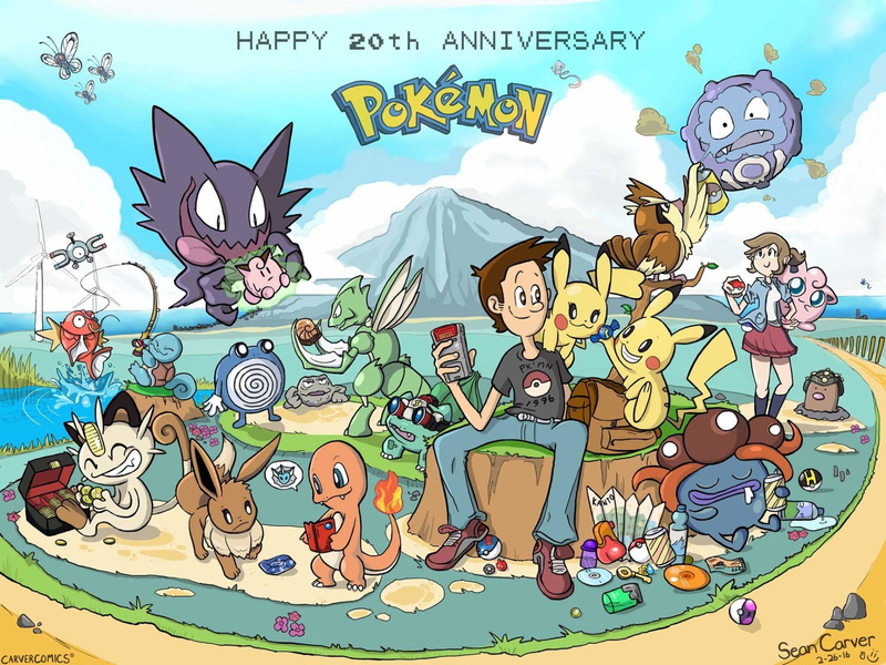 Gloom (Pokémon), Eevee (Pokémon), Poliwhirl (Pokémon), Butterfree (Pokémon), Charmander (Pokémon), Pokémon, Haunter (Pokémon), 1080P, Mew (Pokémon), Jigglypuff (Pokémon)