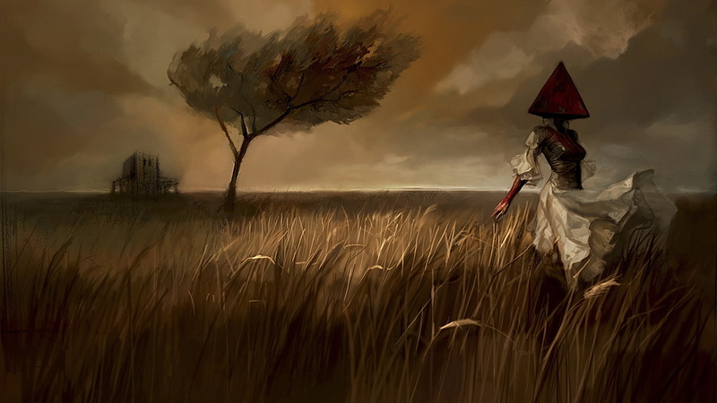 1080P, Pyramid Head, artwork