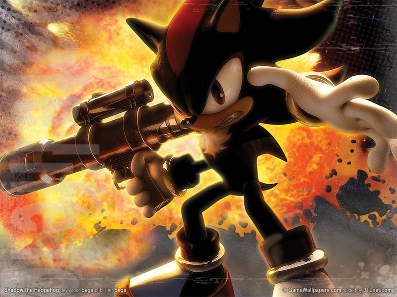 edgy, aggression, representation, no people, metal, human representation, explosion, indoors, video games, weapon, still life, robot, Shadow the Hedgehog