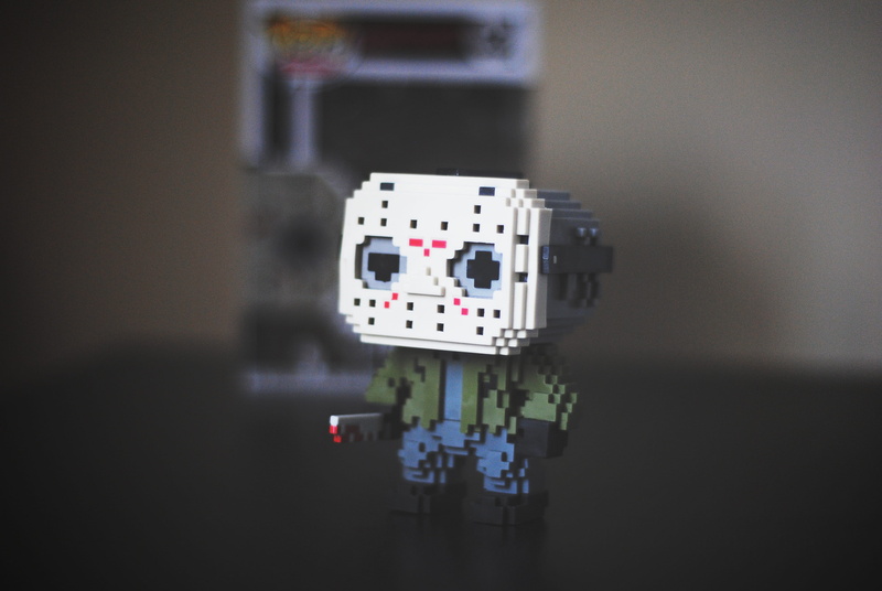 connection, toy, funko pop, robot, technology, electronics industry, film, electricity, scary, control panel, industry, control, jason, horror, table, funko