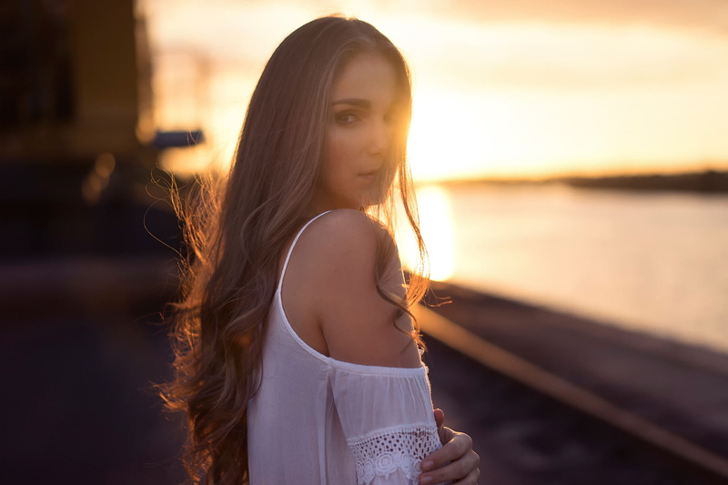 portrait, Elvira, Martin Kühn, sunlight, 1080P