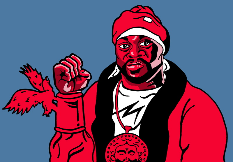 rapper, hip, hop, ghostface, killah, 4K, gangsta, rap