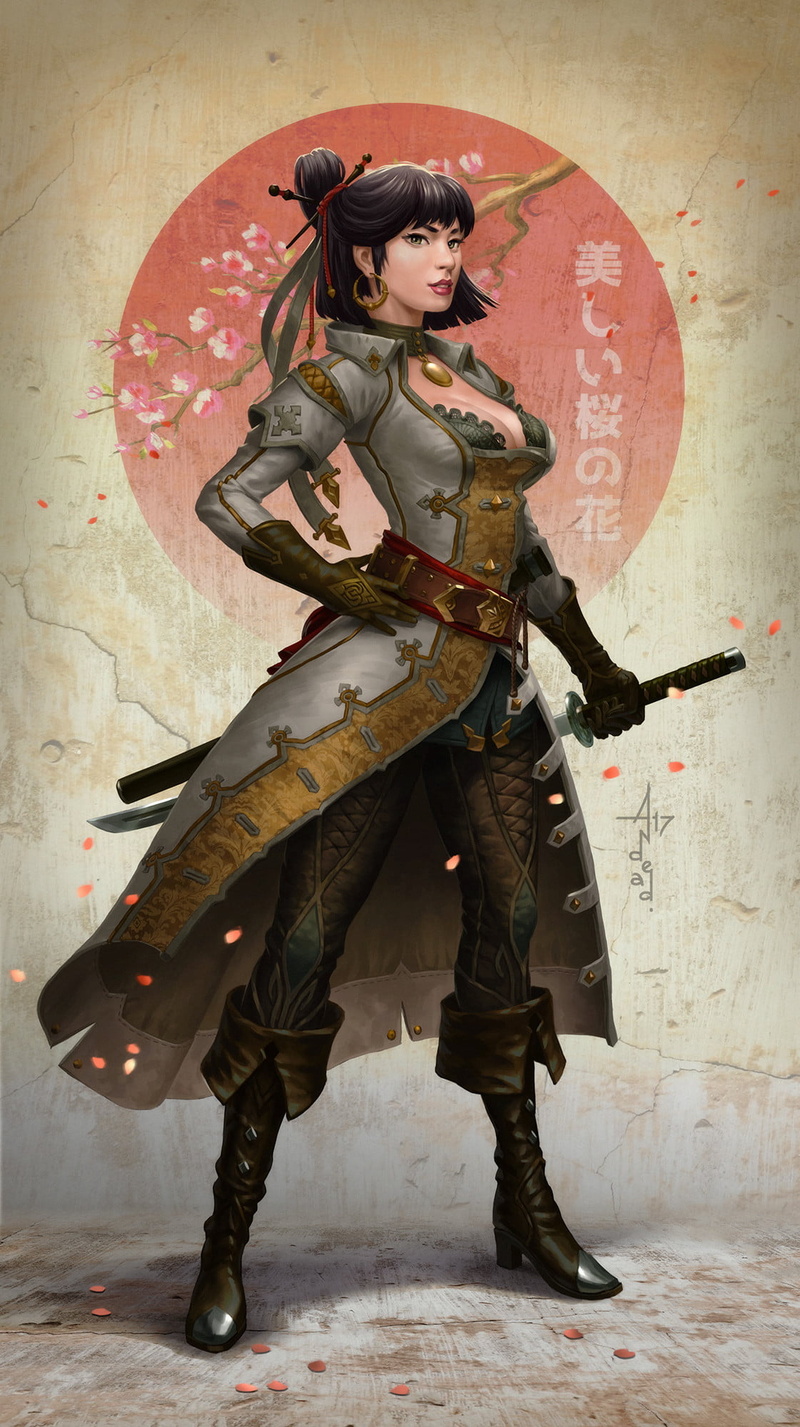 full length, armed forces, weapon, military, soldier, conflict, 1080P, people, standing, samurai, clothing, katana, indoors, boots, digital, holding, pirates