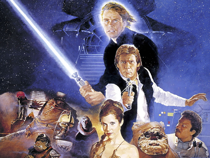 film, futuristic, star, return, jedi, movie, wars, sci fi, 1080P