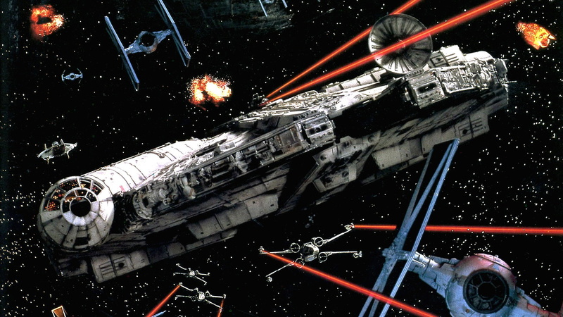 jedi, full, p, battle, 1080P, wars, aircraft, cosmic, hd, millennium, return, falcon, film, star, movie