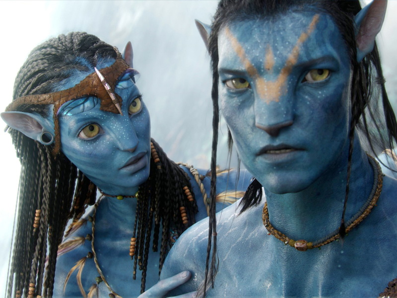 blue skin, Avatar, 2K