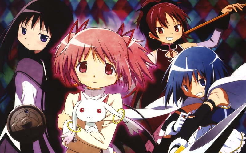 mask - disguise, anime girls, celebration, Sakura Kyoko, market, Akemi Homura, focus on foreground, disguise, market stall, anime, real people, art and craft