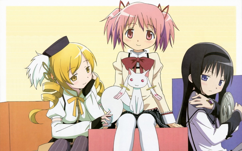 close-up, human representation, mammal, Tomoe Mami, representation, celebration, no people, variation, table, anime girls, halloween, indoors, three, character