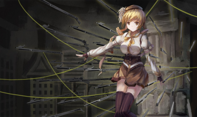 mami, anime, mahou, mahou shoujo madoka magica, magica, madoka, shoujo, 1080P, anime girls, tomoe, tomoe mami, girls