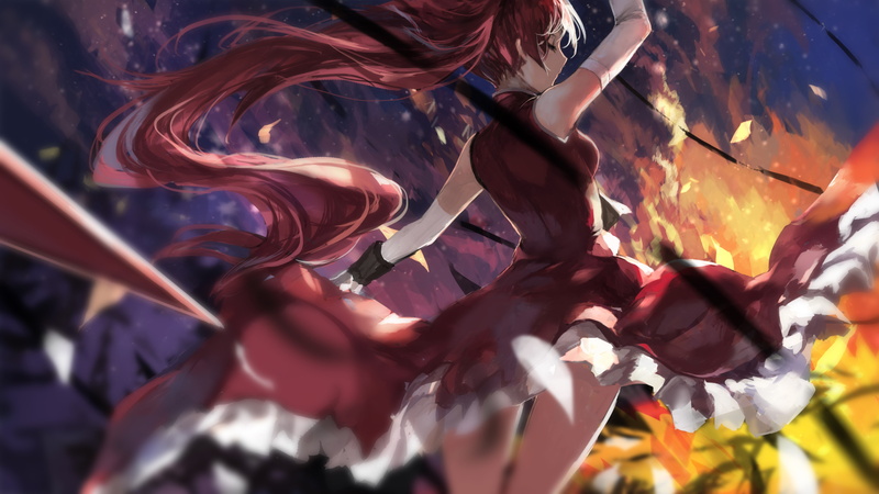 Puella Magi Madoka Magica, 2K, Anime, Kyōko Sakura