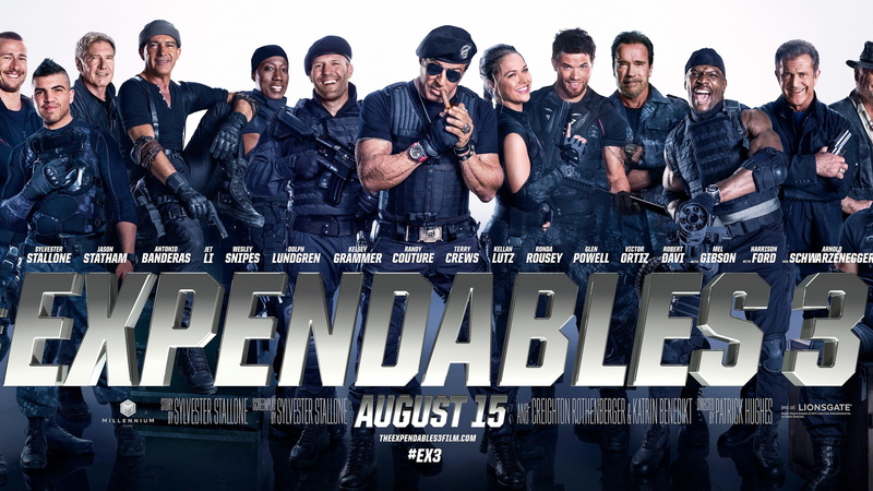 4K, expendables, banner