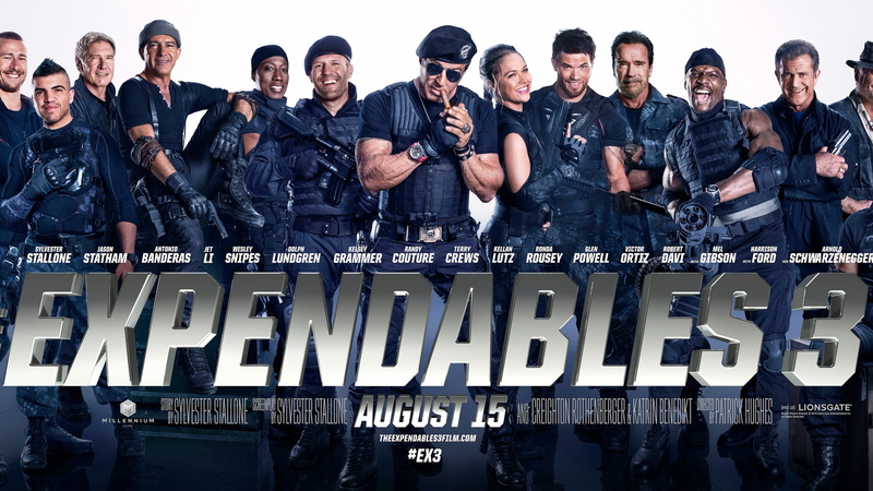 4K, banner, expendables