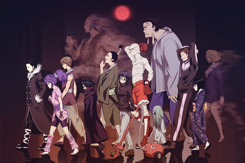 arts culture and entertainment, teenage girls, indoors, men, Anime, representation, human representation, group, people, illuminated, art and craft, celebration