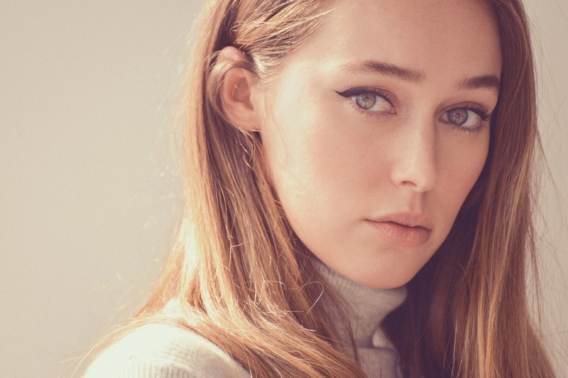 long hair, green eyes, actress, 2K, looking at viewer, brunette, face, Alycia Debnam Carey, women