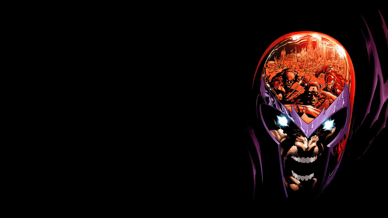 cartoon/comic, 1080P, hd, x, magneto, black, men