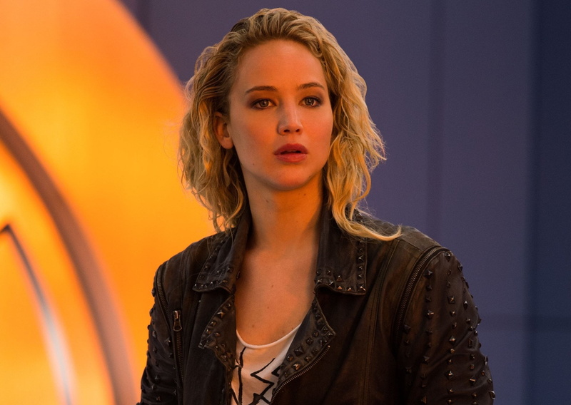 young women, contemplation, casual clothing, Jennifer Lawrence, looking at camera, portrait, women, jacket, waist up, headshot, X-Men: Apocalypse, 1080P