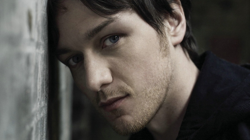 James McAvoy, body part, face, contemplation, portrait, looking at viewer, beard, one person, sadness, blue eyes, looking, headshot, human body part, solitude