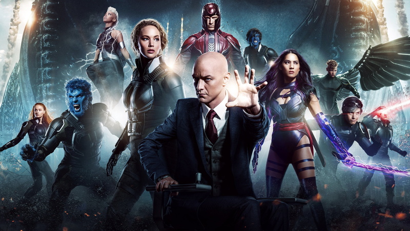 X-Men: Apocalypse, Best Movies, 4K, James McAvoy, Rose Byrne, Jennifer Lawrence, Nicholas Hoult