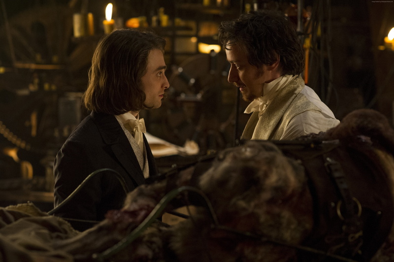 4K, Victor Frankenstein, Daniel Radcliffe, James McAvoy
