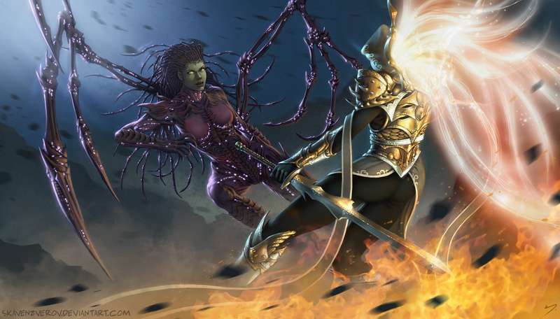 4K, characters, starcraft, Heroes Of The Storm, diablo, fight war