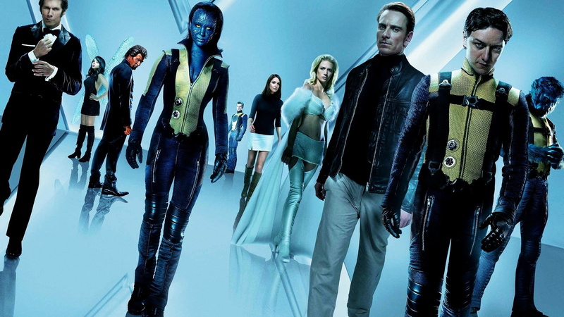 1080P, Michael Fassbender, X Men: First Class, James McAvoy, Beast (character), Mystique, Jennifer Lawrence, Magneto, Emma Frost, movies, Charles Xavier