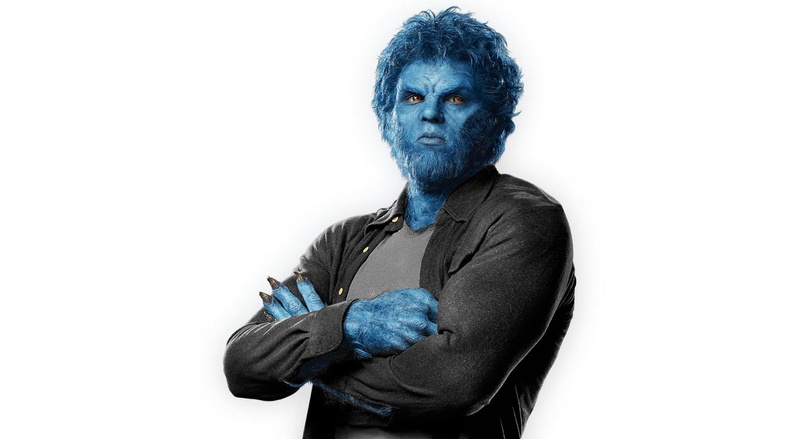 superheroes, body part, men, past, waist up, Hank McCoy, human body part, creativity, Movie, looking at camera, adult, future, indoors, copy space, standing