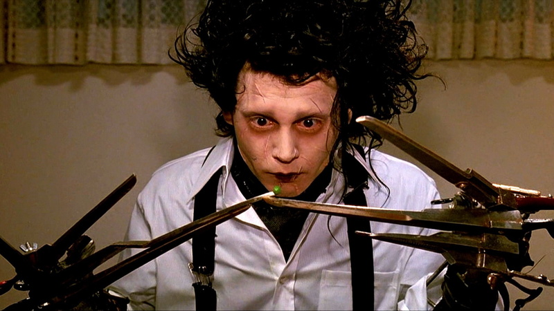edward, scissorhands, fantasy, romance, drama, 1080P, depp