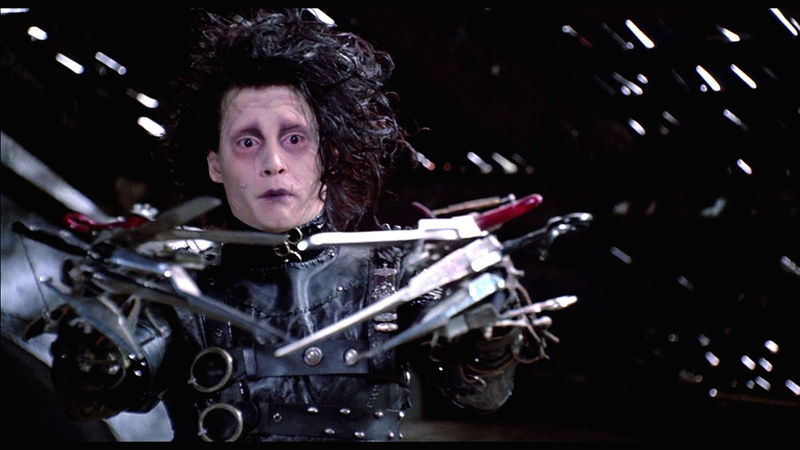 scissorhands, fantasy, 1080P, romance, edward, depp, drama