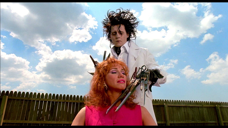 scissorhands, depp, edward, romance, fantasy, drama, 1080P