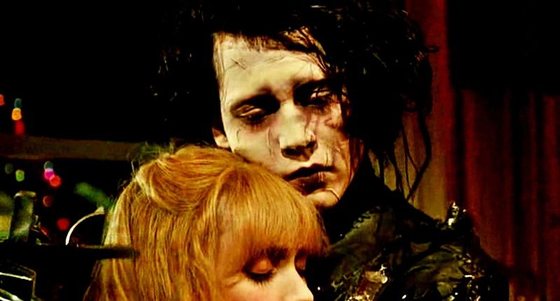 scissorhands, drama, romance, 1080P, christmas, edward, depp, fantasy
