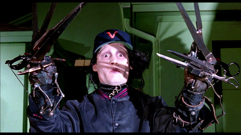 edward, romance, 1080P, scissorhands, fantasy, drama, depp