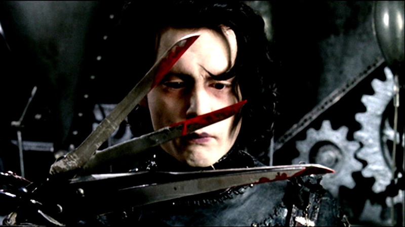 dark, depp, 720P, blood, drama, romance, scissorhands, fantasy, edward