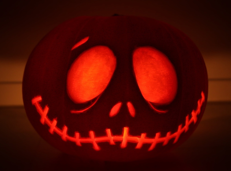 jack o lantern, Holidays, 2K, autumn, no people, close-up, Halloween, celebration, carving, food and drink, Pumpkin, decor, jackolantern, indoors, spooky