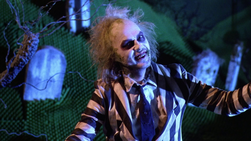 dyed hair, spooky, one person, night, adult, long hair, portrait, costume, beetlejuice, indoors, headshot, front view, hair, women, illuminated, hairstyle