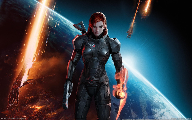 security, heroes, video Game, Earth, weapons, character, superhero, red, illustration, green eyes, futuristic, technology, astronaut, torso, one person