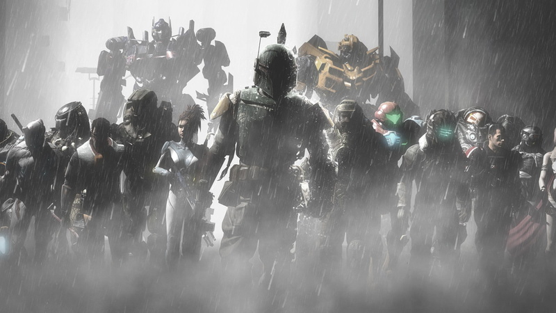 Crysis, Bumblebee (Transformers), Samus Aran, Gordon man, Master Chief, Optimus Prime, Predator (movie), Boba Fett, Dead Space, Sarah Kerrigan, 1080P