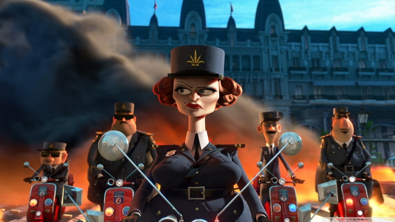 sky, Madagascar (movie), female likeness, art and craft, real people, creativity, people, cartoon, front view, male likeness, table, representation, women