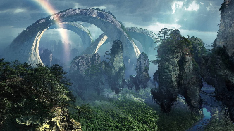 render, forest, movies, Avatar, 720P