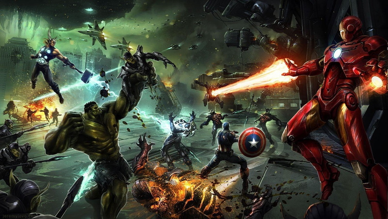 hd, artwork, captain america, man, comic, Hulk (comic character), Thor, iron, captain, art, character, avengers, skrulls, hulk, 720P, Iron Man, marvel