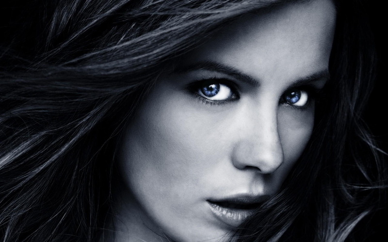 black, celebrities, kate beckinsale, 1080P, beckinsale, desktop, hair, woman, kate, celebrity, hollywood, underworld
