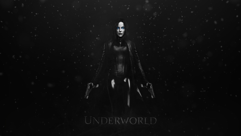HD, illustration, 5K, movie, 5K, Kate Beckinsale, Selene, Underworld