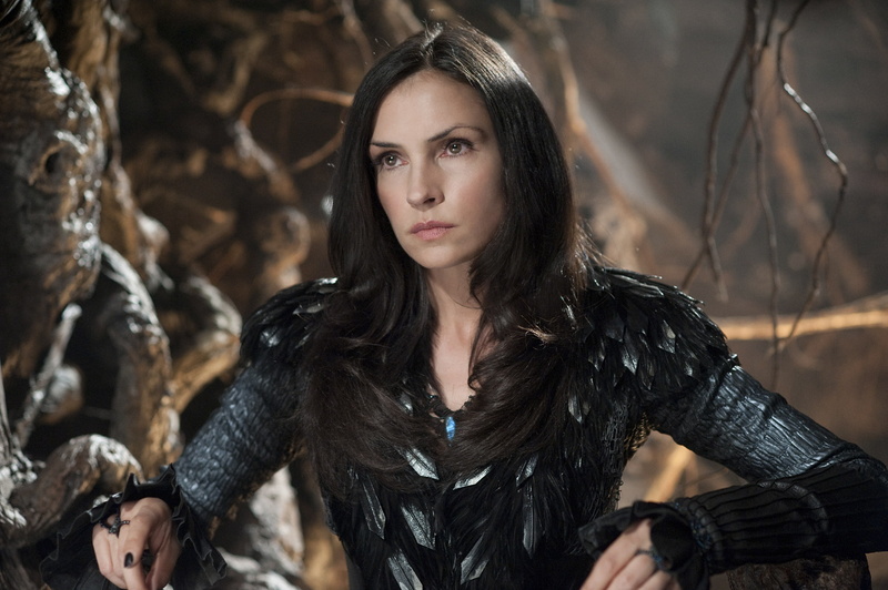 focus on foreground, one person, brown hair, hairstyle, clothing, looking at camera, beauty, Famke Janssen, black hair, janssen, Muriel, 2K, women, famke