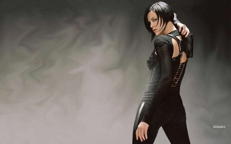 charlize, 720P, flux, actress, women, theron, catsuits, aeon