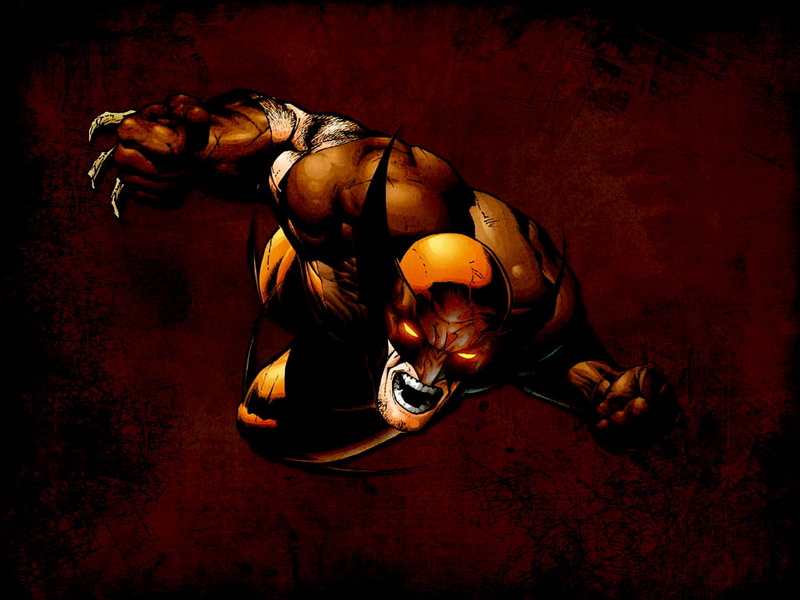 character, poster, hd, men, cartoon, cartoon/comic, wolverine, 480P, x