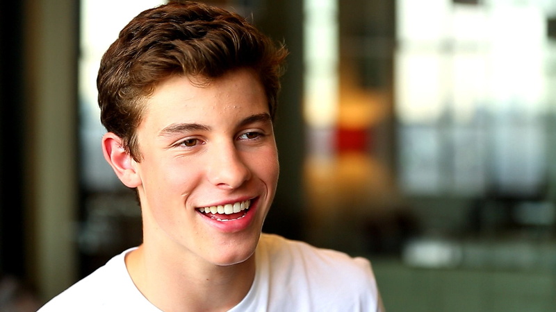 confidence, indoors, 1080P, men, Shawn Mendes, human body part, looking at camera, focus on foreground, Singers, teenage boys, young adult, smiling, casual clothing