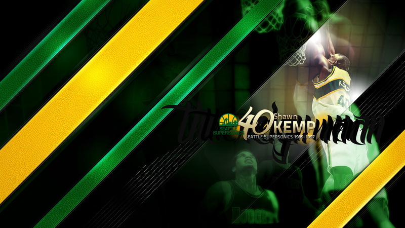 Seattle, Basketball, NBA, SuperSonics, 1080P, Sport, Shawn Kemp
